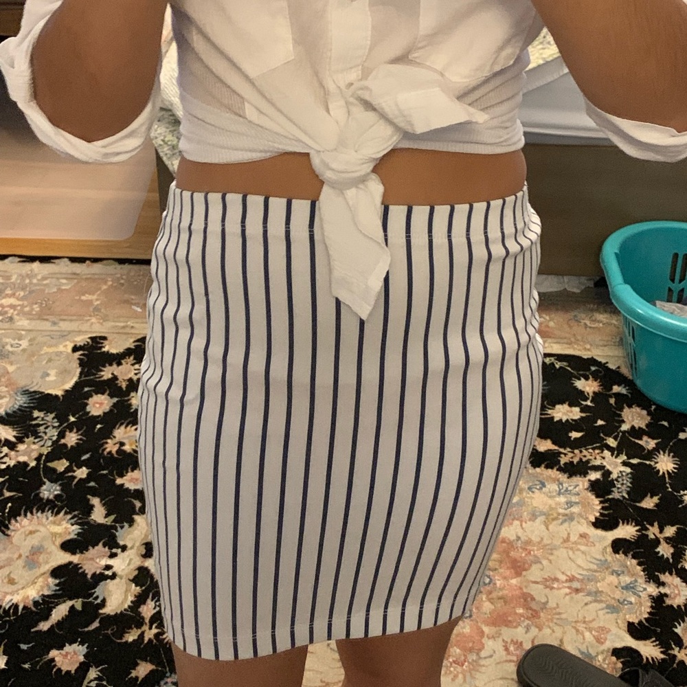 Striped Skirt Sailor Costume forever 21